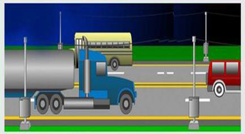 Piezoelectric road converts traffic energy