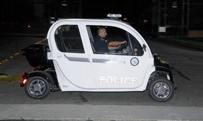 Electric Police Car