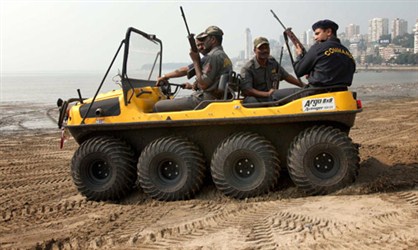 Indian anti terrorist attack vehicle Indian anti terrorist attack vehicle