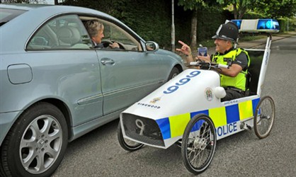 Pedal Powered Patrol Car